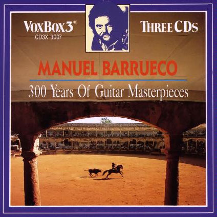 Manuel Barrueco: 300 years of guitar masterpieces