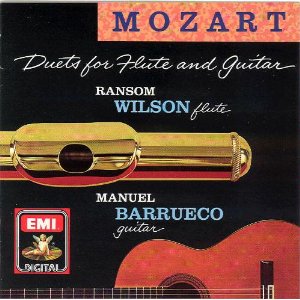 Mozart: Duets for flute and guitar